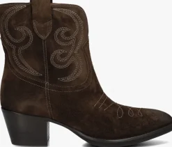 bruine stefano lauran enkellaarsjes 702-12