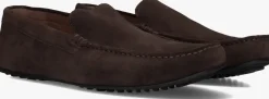 bruine stefano lauran mocassins 2 gesp bio slipper