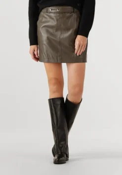 bruine studio ar minirok lain sheep soft waxed