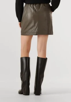 bruine studio ar minirok lain sheep soft waxed