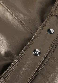 bruine studio ar minirok lain sheep soft waxed