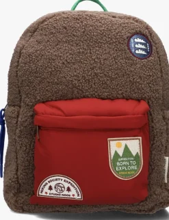 bruine studio noos rugtas teddy midi backpack