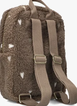 bruine studio noos rugtas teddy hearts mini backpack