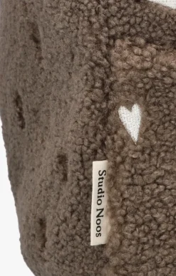 bruine studio noos rugtas teddy hearts mini backpack