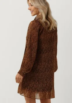 bruine suncoo mini jurk cristal