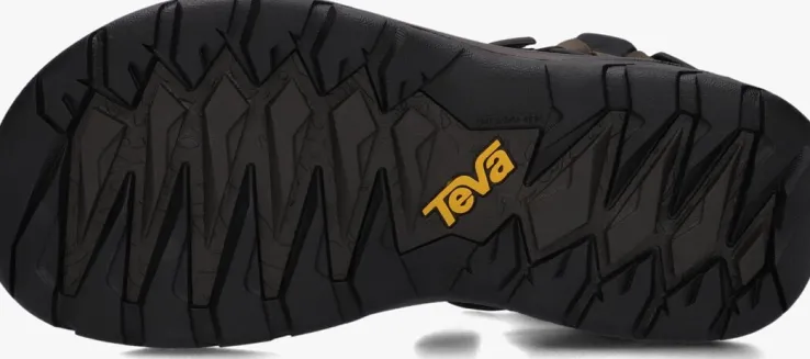 bruine teva platte sandalen terra fi 5 universal lee