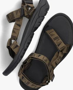 bruine teva platte sandalen m hurricane xlt2