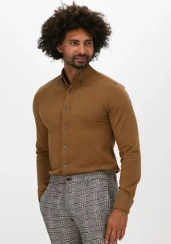 bruine tiger of sweden casual overhemd fenald