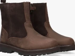 bruine timberland enkelboots courma kid warm lined