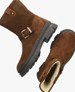 bruine ton & ton biker boots lunt