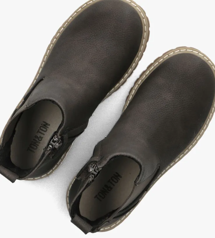 bruine ton & ton chelsea boots baldr