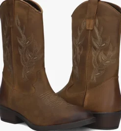 bruine ton & ton cowboylaarzen mayla