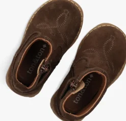 bruine ton & ton enkelboots vira
