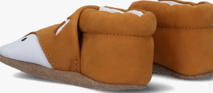 bruine ton & ton pantoffels mae