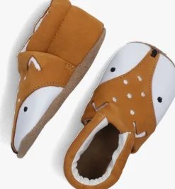 bruine ton & ton pantoffels mae