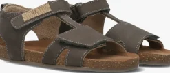 bruine ton & ton sandalen fenris