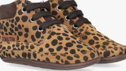 bruine ton & ton sneakers lief