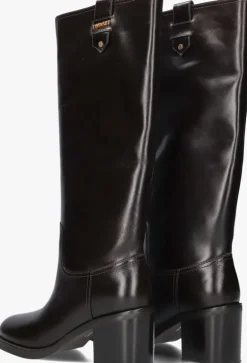 bruine twinset milano hoge laarzen 252tcp080