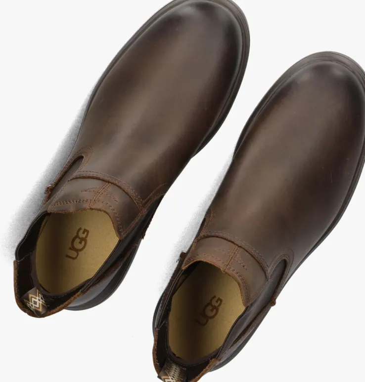 bruine ugg chelsea boots m biltmore
