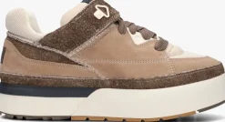 bruine ugg lage sneakers goldencush