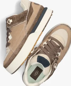 bruine ugg lage sneakers goldencush