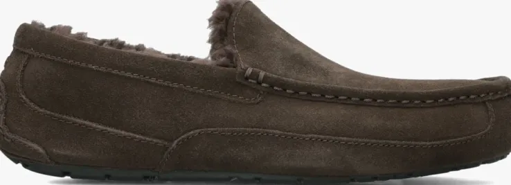 bruine ugg pantoffels ascot