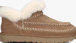 bruine ugg vachtlaarzen classic ultra mini alpine