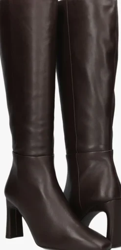 bruine unisa hoge laarzen wolcot