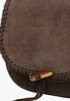 bruine unisa schoudertas zdatil