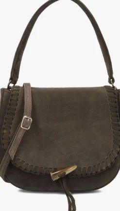 bruine unisa schoudertas zdatil