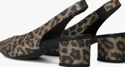 bruine unisa slingbacks jensen