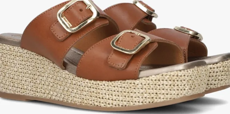 bruine unisa slippers kiomi