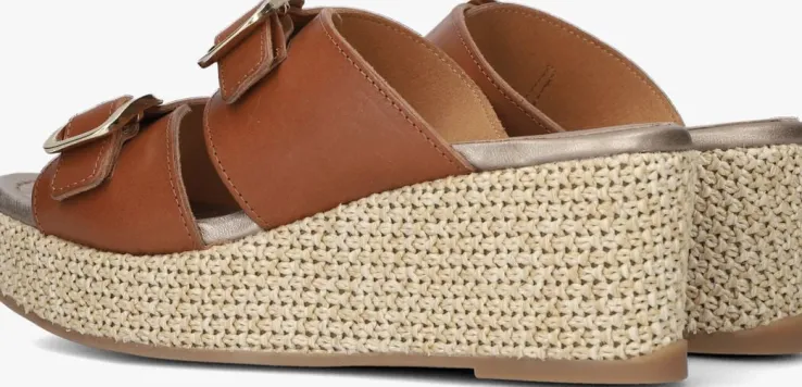 bruine unisa slippers kiomi