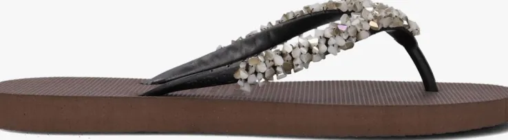 bruine uzurii teenslippers classic aby silver