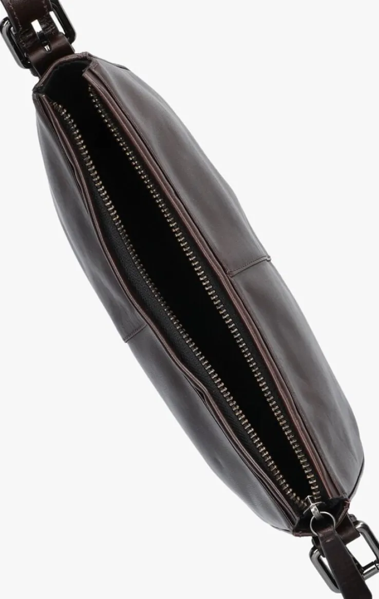 bruine vagabond shoemakers schoudertas minoh