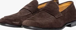 bruine van bommel loafers sbm-40038
