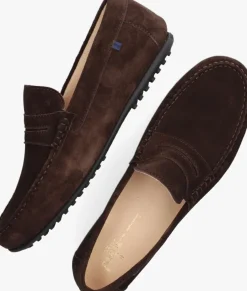 bruine van bommel mocassins sbm-40017