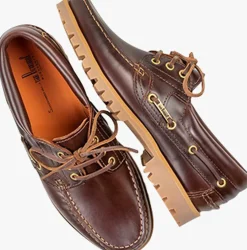 bruine van bommel veterschoenen sbm-30001