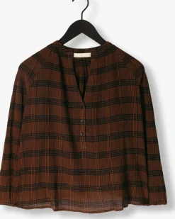 bruine vanessa bruno blouses nipoa