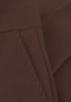 bruine vanilia pantalon decostitch jeans