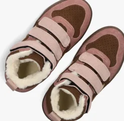 bruine veja hoge sneakers small v-10 mid