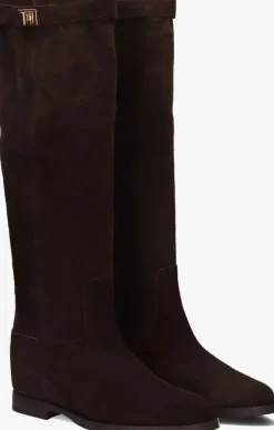 bruine via roma 15 hoge laarzen santa monica 3807