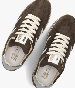 bruine via vai lage sneakers mikki alex