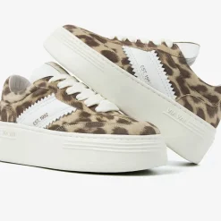 bruine via vai lage sneakers isa romi