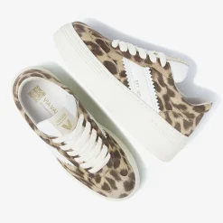 bruine via vai lage sneakers isa romi