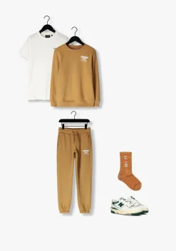 bruine vingino sweater basic-crew