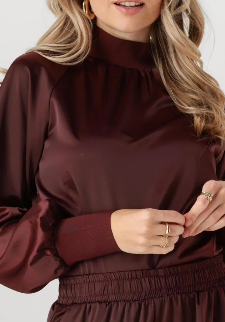 bruine y.a.s. blouses yaspelana ls top