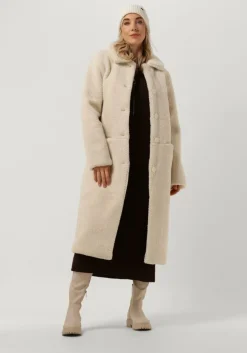 bruine y.a.s. midi jurk yasmavi ls knit midi zipper dress