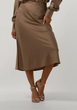 bruine y.a.s. midirok yaspella hw midi skirt s.