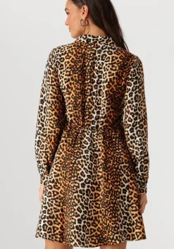 bruine y.a.s. mini jurk yaskaya ls shirt dress s. noos